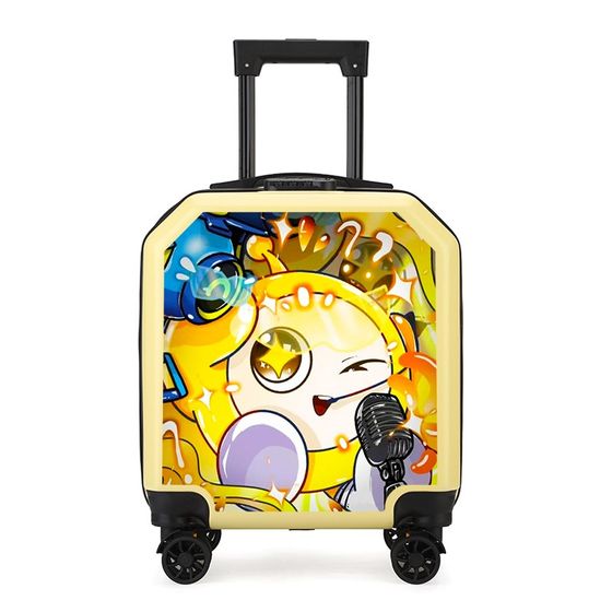 New cartoon luggage egg boy children's suitcase men and women students universal wheel password box small suitcase trend
New cartoon luggage egg boy children's suitcase men and women students universal wheel password box small suitcase trend