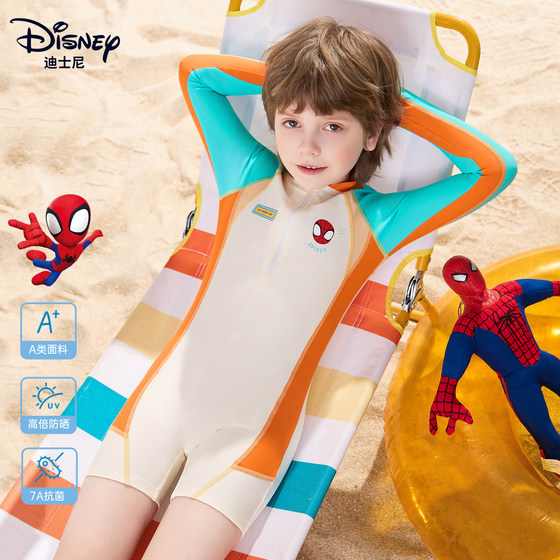 Disney children's swimsuit boys' mid-size children's one-piece long-sleeved sun protection swimsuit professional training male students' swimsuit
Disney children's swimsuit boys' mid-size children's one-piece long-sleeved sun protection swimsuit professional training male students' swimsuit