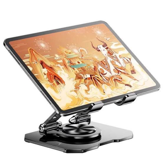 iPad 태블릿 브래킷 금속 휴대 전화 브래킷 접이식 360 회전 데스크탑에 적합한 노트북 브래킷 iPad 태블릿 브래킷 금속 휴대 전화 브래킷 접이식 360 회전 데스크탑에 적합한 노트북 브래킷