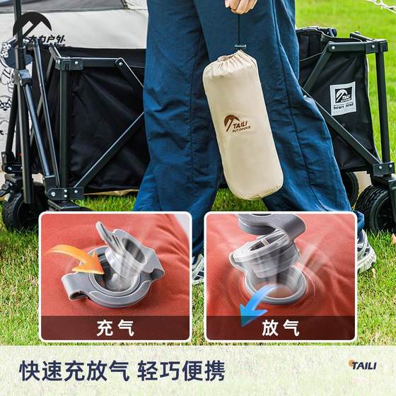 Taili automatic inflatable pillow type ZP242 outdoor camping high-speed rail aircraft sleeping artifact portable travel waist pad
Taili automatic inflatable pillow type ZP242 outdoor camping high-speed rail aircraft sleeping artifact portable travel waist pad