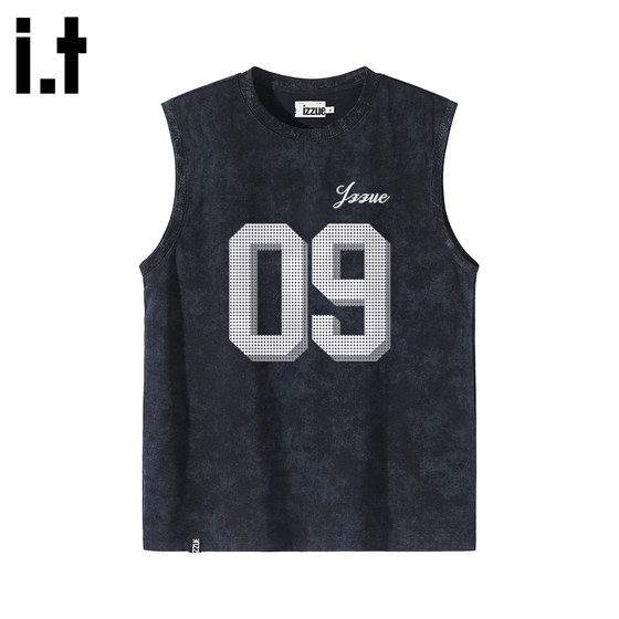 it izzue original round neck sleeveless T-shirt vest men's 2025 summer loose sports fitness sweat-absorbing and breathable sweat shirt C
it izzue original round neck sleeveless T-shirt vest men's 2025 summer loose sports fitness sweat-absorbing and breathable sweat shirt C