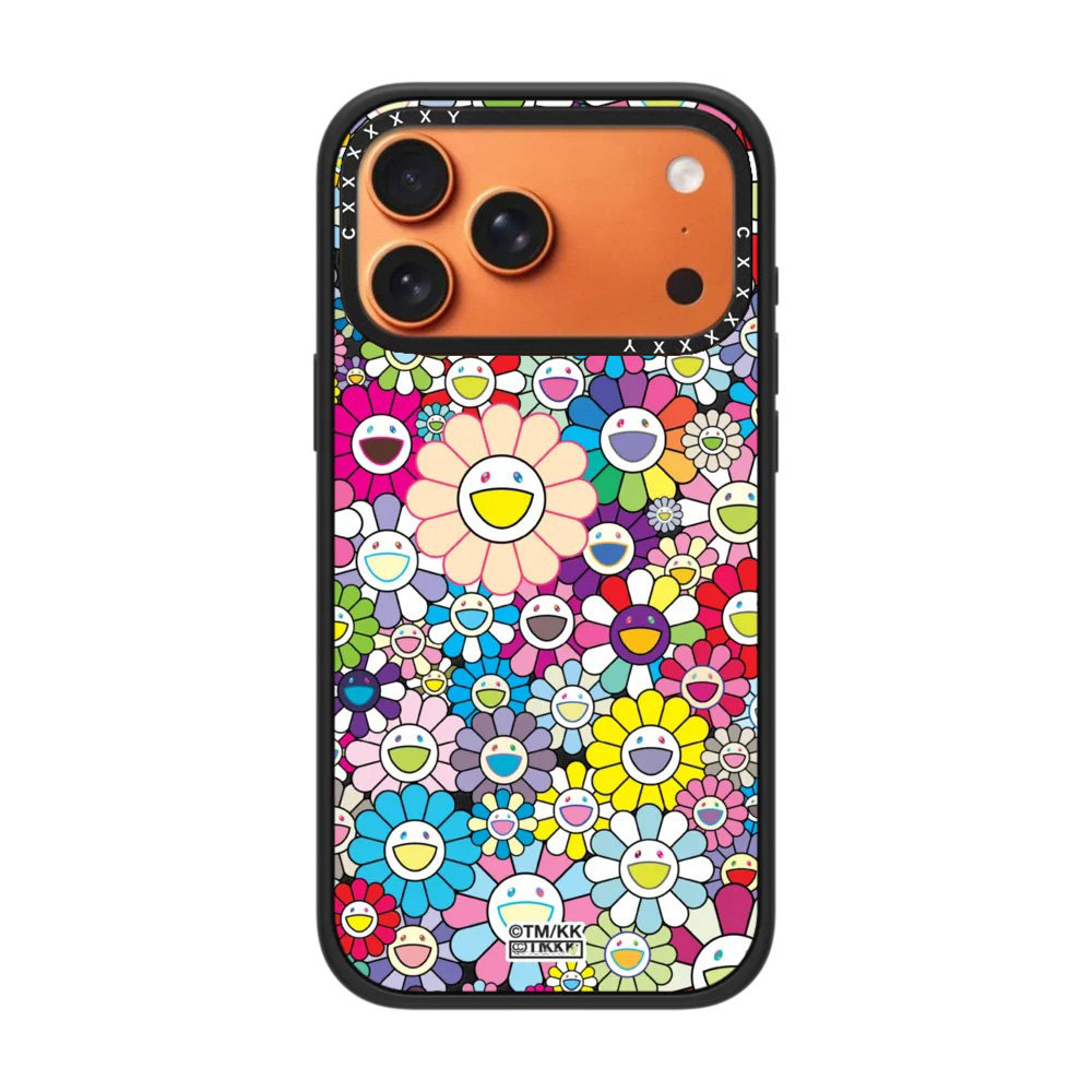 cxxxxxxy联名第三弹村上隆太阳花FLOWERS BLOOM苹果17promax手机壳适用