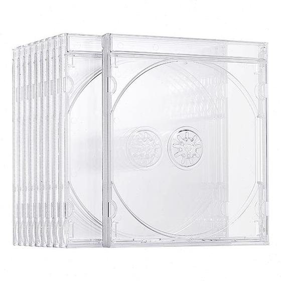 Unisex (UNIS) CD 스토리지 박스 CD 박스 DVD 박스 단일 칩 패키지 (10 팩) Unisex (UNIS) CD 스토리지 박스 CD 박스 DVD 박스 단일 칩 패키지 (10 팩)