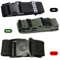 Security training outer belt unisex tactical nylon braided belt overalls overalls overalls accessories canvas waist seal
