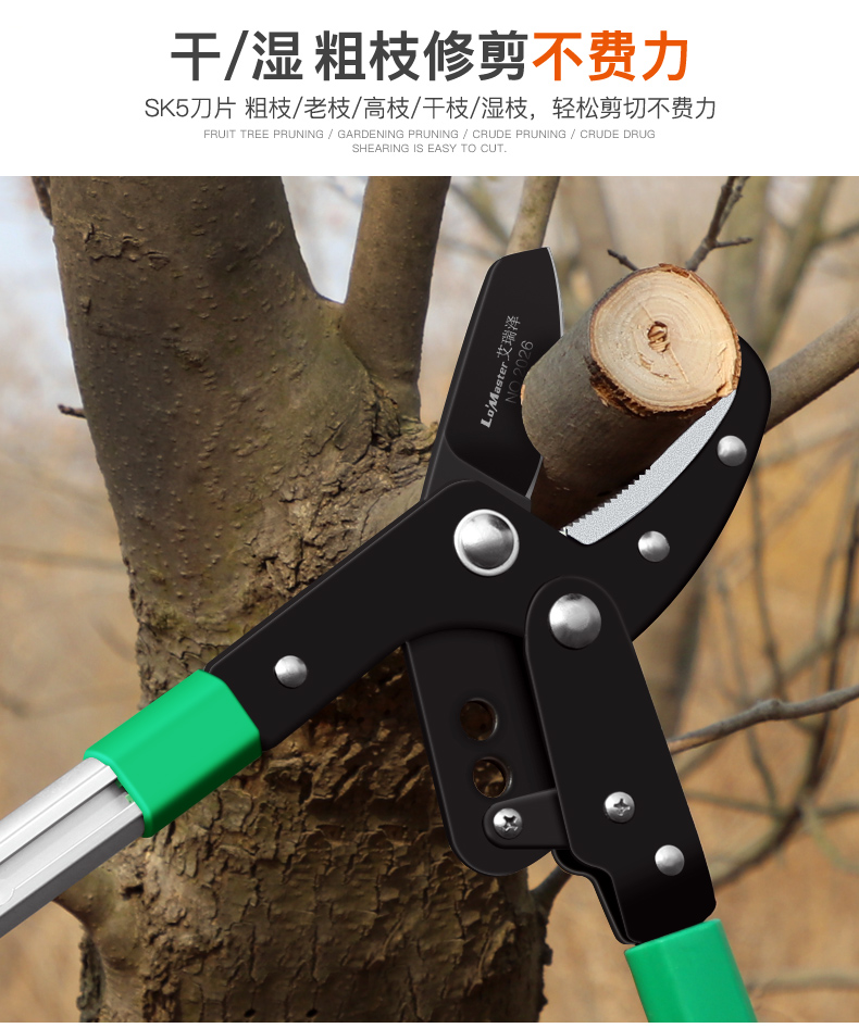 修枝剪修剪树枝果树剪刀粗枝剪园艺大力剪树剪子省力园林工具