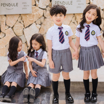 Summer kindergarten Garden clothes British style boys enrolled in school graduation class clothes set womens skirts primary school uniforms