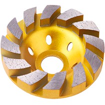 Thickened diamond grinding plate Cement stone Concrete bowl grinding angle grinder Floor marble grinding plate