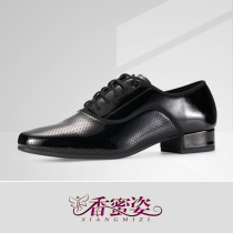 Professional Morden Dance Shoes Adult Mens National Standard Dance Latin Dance Performance Softbottom Dance Shoes Square With Ballroom Dancing Shoes