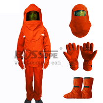Warning orange anti-arc clothing Power overalls electrician power grid clothing anti-arc explosion lithium battery production clothing