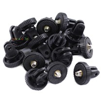 Suitable for gopro DJI sports camera selfie stick adapter direct turn head adapter connector