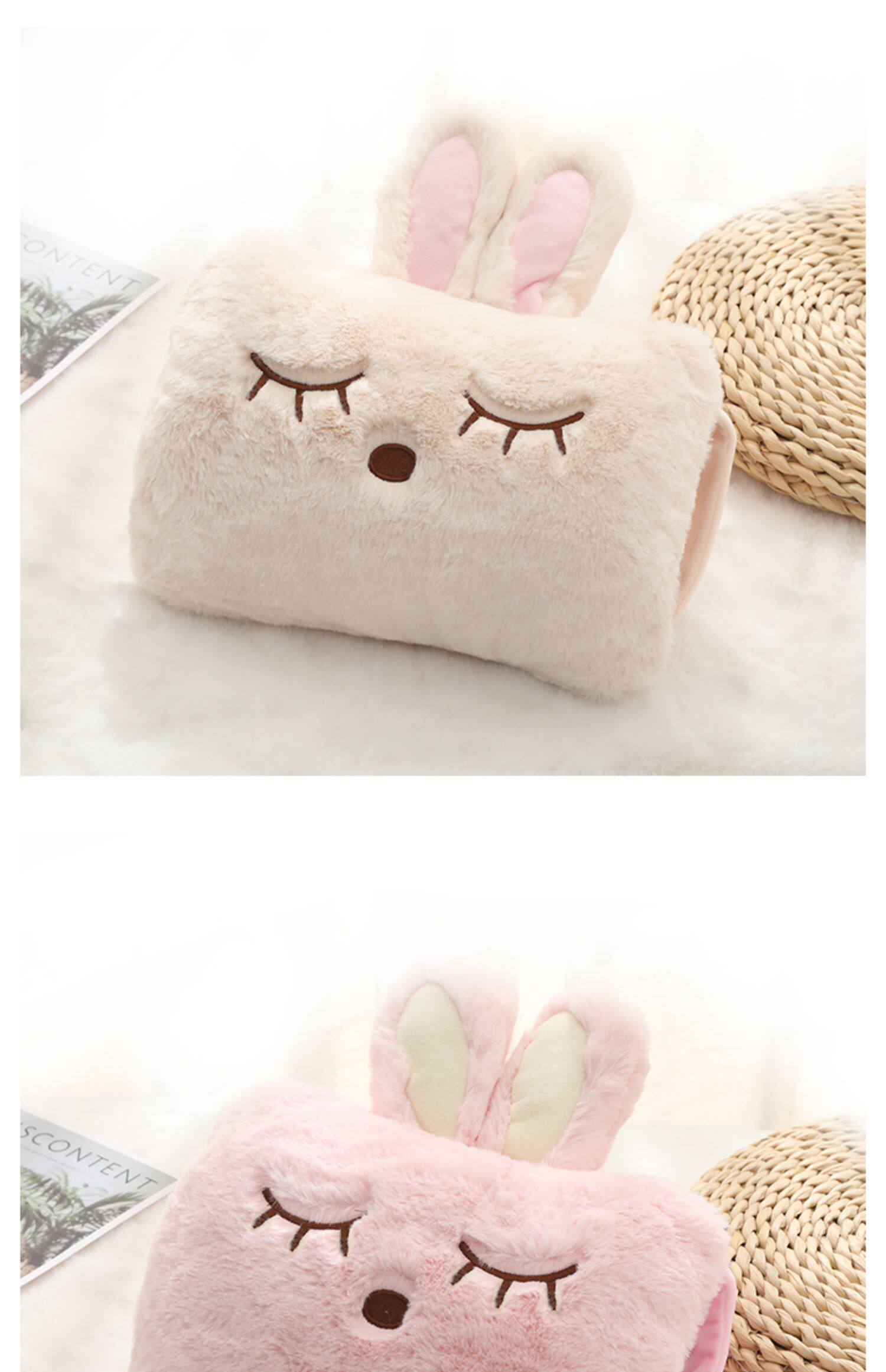 热水袋充电暖宝宝女可爱冬季防爆毛绒卡通暖水袋女热敷肚子暖手宝