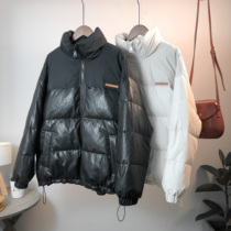 Hong Kong Tide Card Light And White Duck Suede Down Clothing Woman 2021 Winter new womens dress Han version 100 Lap Warm Short jacket