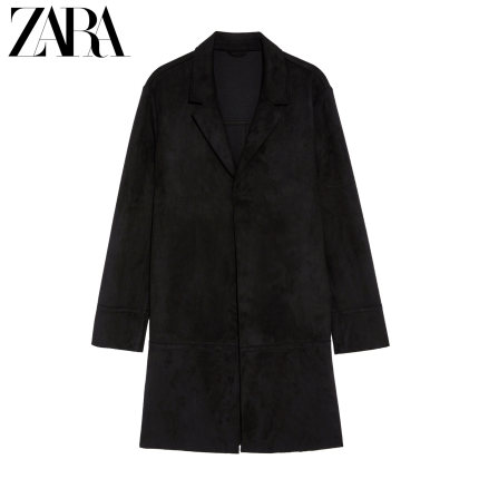 ZARA 男装 绒面质感效果大衣外套 03548614800,降价幅度63.2%