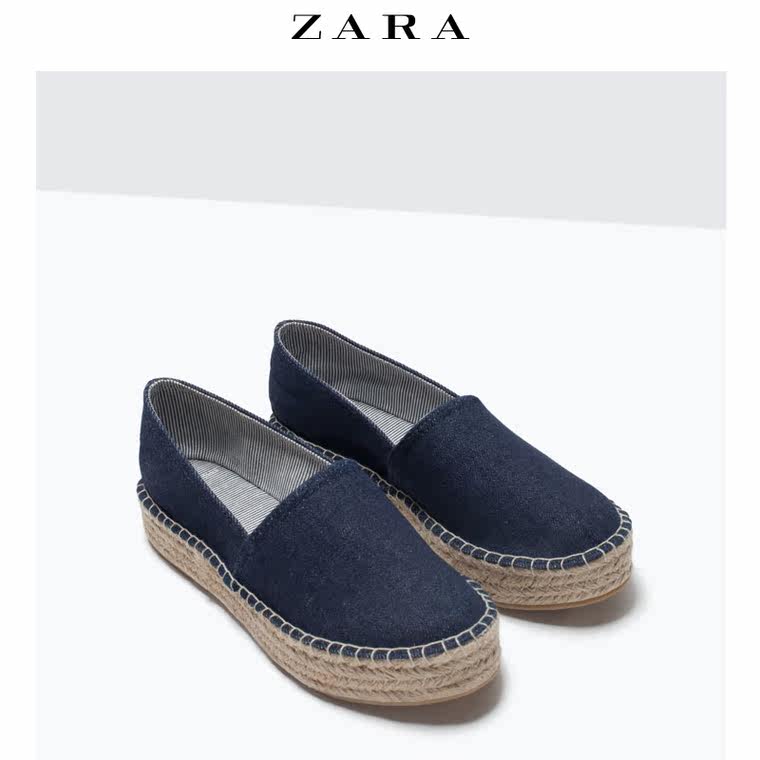 ZARA TRF 女鞋 防水台平底便鞋 17252001017