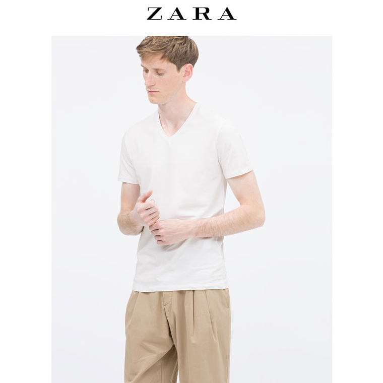 ZARA 男装 超修身 T 恤 00761322250