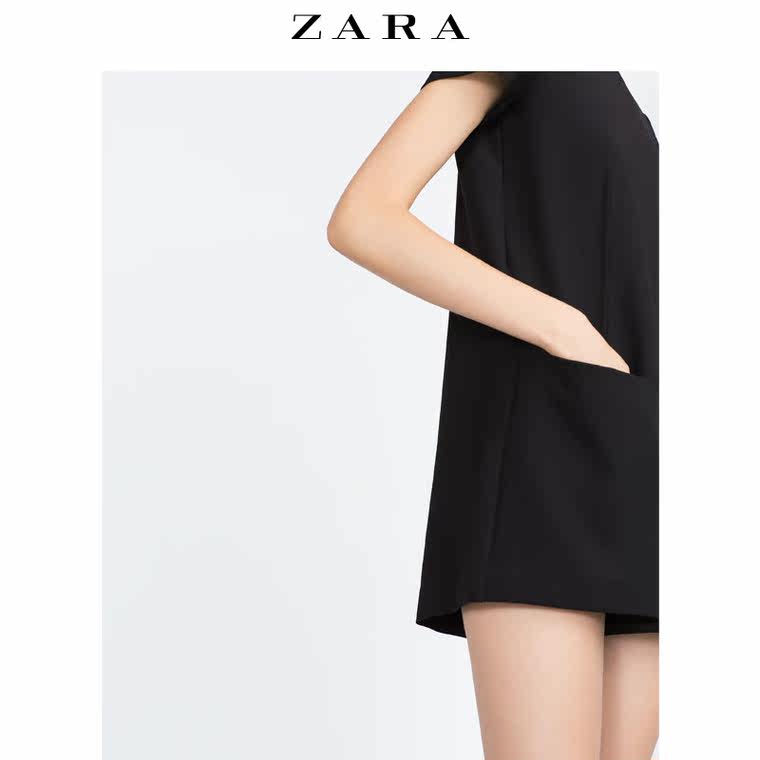 ZARA TRF 女装 前褶连衫裤 07901262800