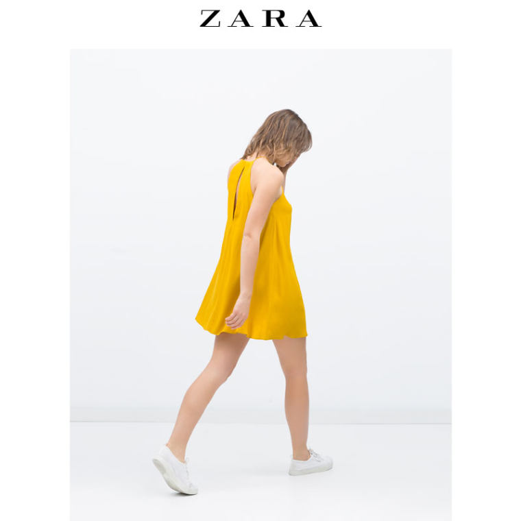 ZARA TRF 女装 荷叶边连衣裙 03658010309