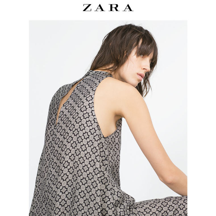 ZARA 女装 挂脖领上衣 07530603800