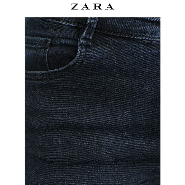 ZARA TRF 女装 合身牛仔紧身裤 05252239030