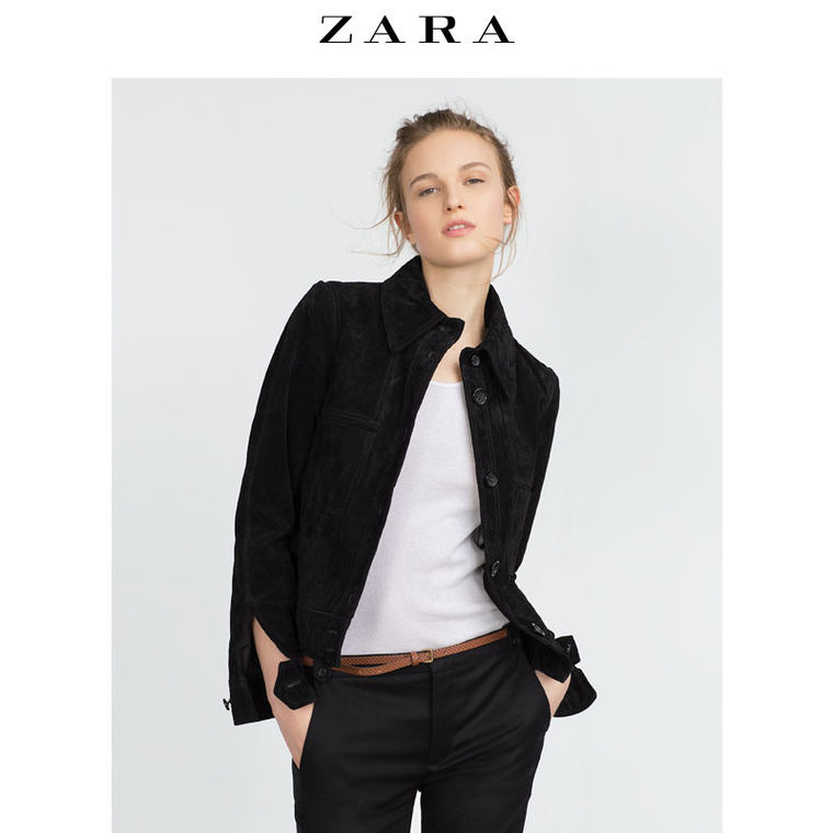 ZARA 女装 高弹性双层长裤 09929226800