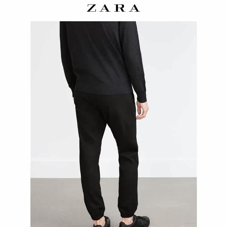 ZARA 男装 针织慢跑裤 00340300800