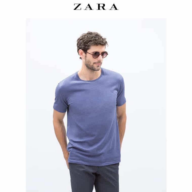 ZARA男装 基本款舒适 T 恤 05894316400