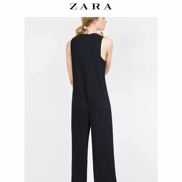 ZARA 女装 宽松连身裤 05644224401