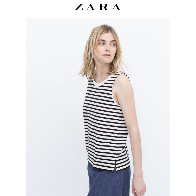 春夏折扣 ZARA 女装 棉背心 04174055064