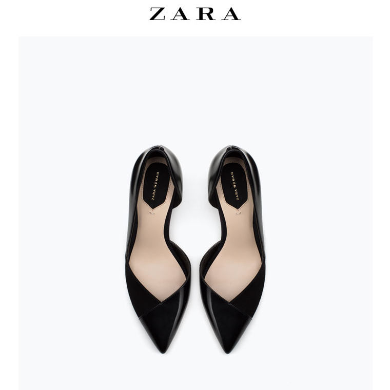 ZARA 女鞋 中跟浅口鞋 15201001040