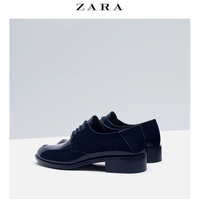 ZARA TRF 女鞋 单色平跟鞋 17293001009