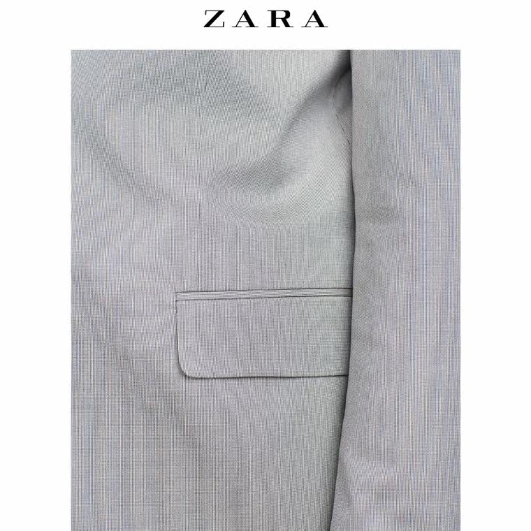 ZARA 男装 基本款休闲西装外套 00706388802