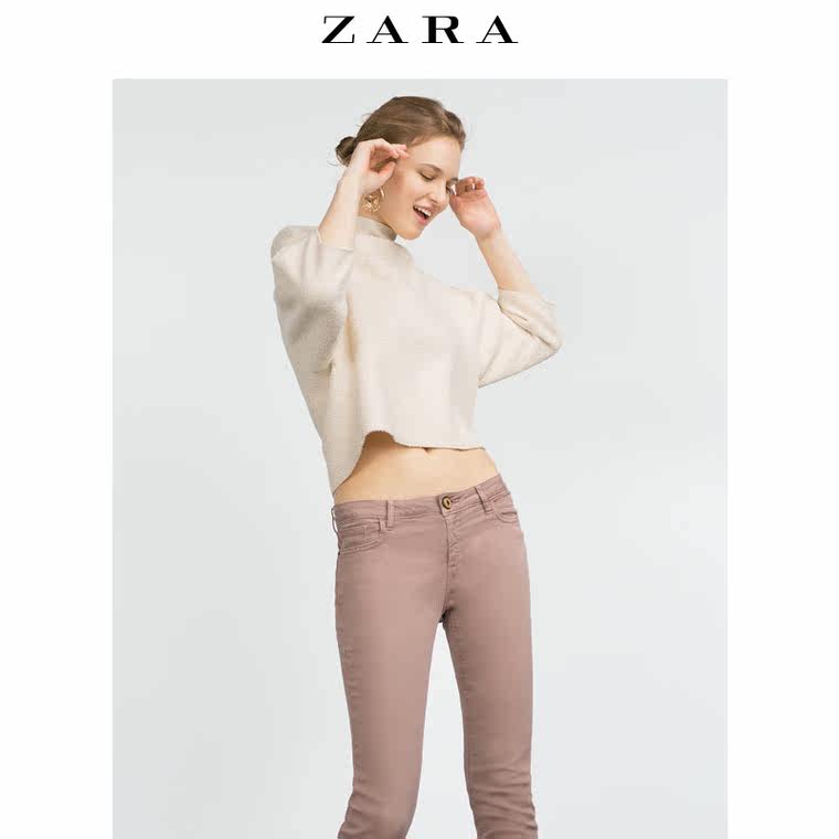 ZARA 女装 紧身长裤 03188221622