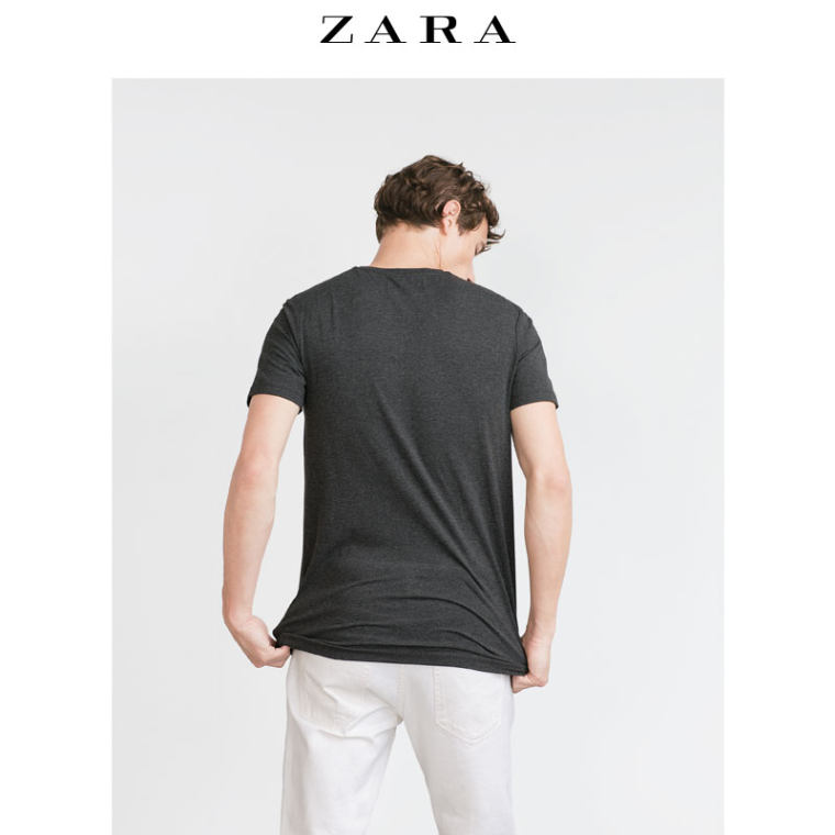 ZARA 男装 超修身 T 恤 00761327807