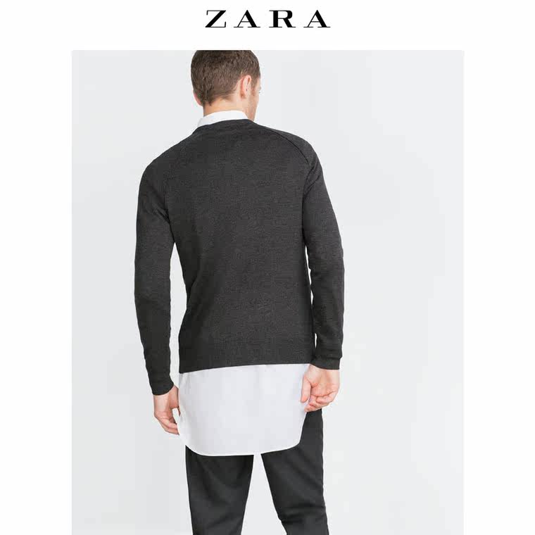 ZARA 男装 粘纤针织衫 05755303801