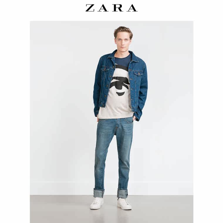 ZARA 男装 印花 T 恤 01165307400