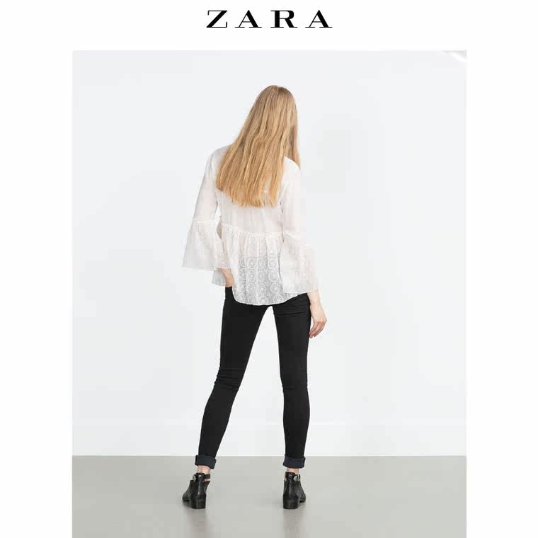 ZARA TRF 女装 刺绣长衫 07521386712