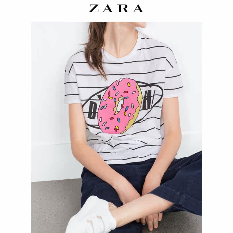 ZARA TRF 女装 辛普森 T 恤 04644271060