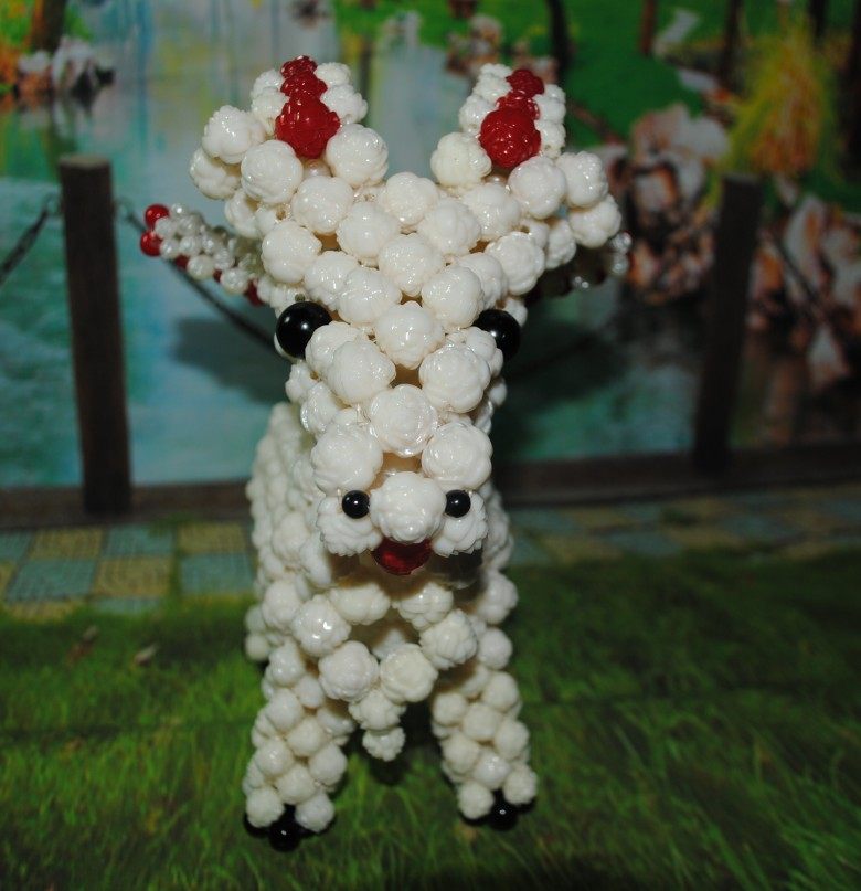 热卖手工diy串珠羊 山羊 材料包 散珠 喜羊羊 生肖羊动物发财羊