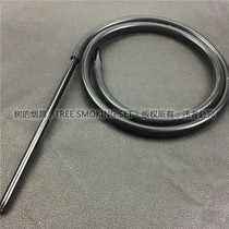 Arabic water smoke smoke pipe straight barrel short handle 30 cm long 1 8 m large size silicone smoke pipe bar KTV tube