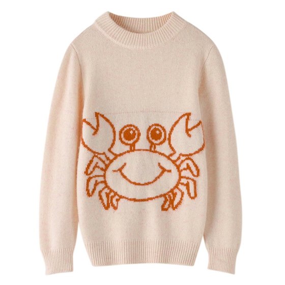 New autumn and winter pure cardigan thickened knitted half-high round neck sweater for men and girls cashmere sweaters versatile casual tops
New autumn and winter pure cardigan thickened knitted half-high round neck sweater for men and girls cashmere sweaters versatile casual tops