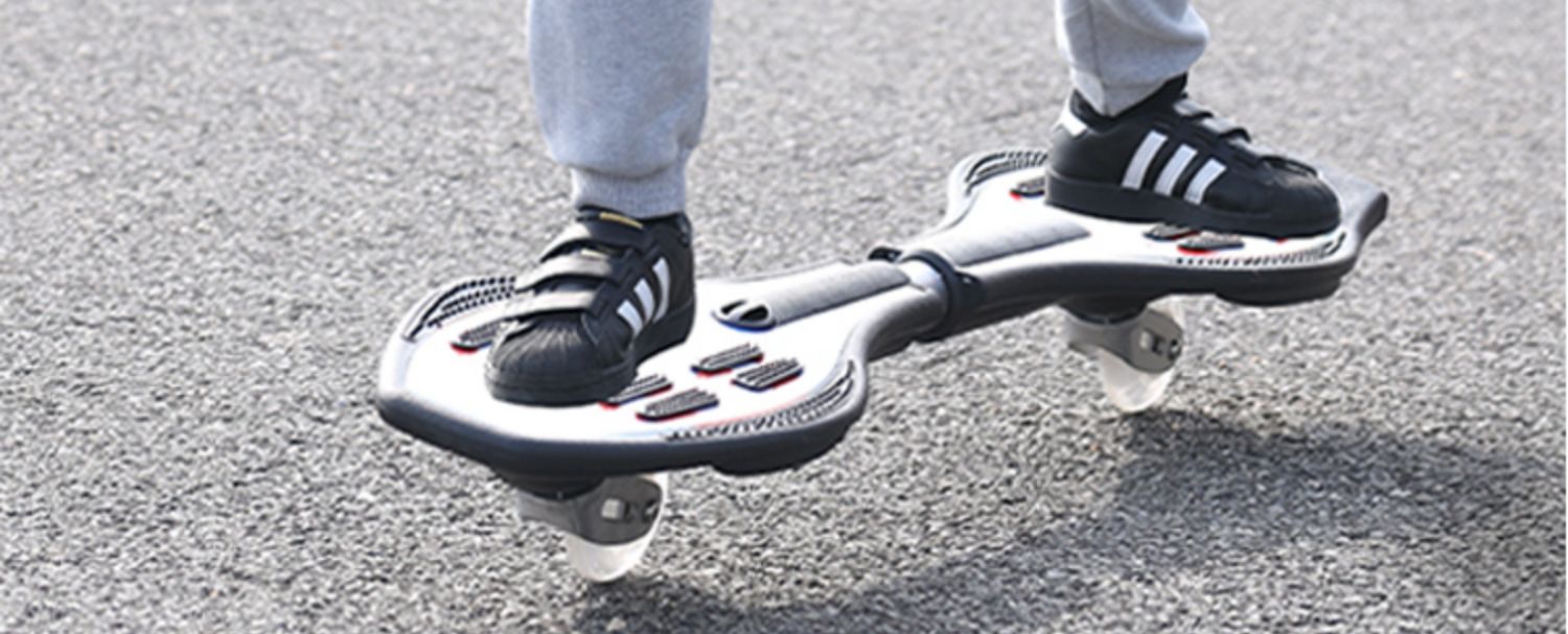 滑板车儿童两轮二轮摇摆双轮平衡初学者游龙活力板蛇板男女孩玩具