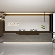 Company reception desk simple modern beauty salon hotel bar club foot bath shop barber shop cashier table