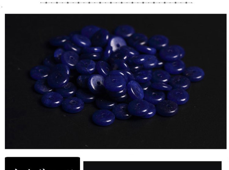 Collectables - autograph shim optimization short the emperor stone tianhe Shi Yu aquamarine sugilite leaves to white porcelain spacers the transformers accessories