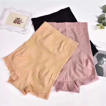 Lizhiyuan 678 seamless lace high-waisted trousers with anti-curling belly lifting hip waist modal comfortable womens pants