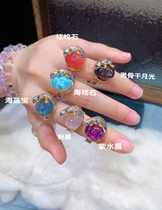 This is not what it used to be natural crystal ring exquisite Italian craftsmanship full of energy handsome and cool