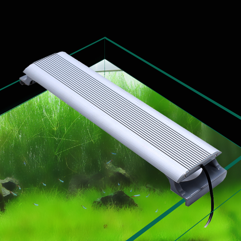 鱼缸灯 led水草灯架高亮水族灯led草缸灯 led水族箱支架照明灯