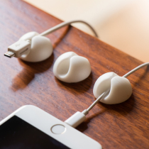 Wire holder Mobile phone data cable holder Desktop wall cable holder Cable manager Self-adhesive wire clip Wire clip