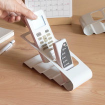 Remote control storage rack storage rack living room creative multi-grid TV air conditioning remote control storage box desktop finishing box