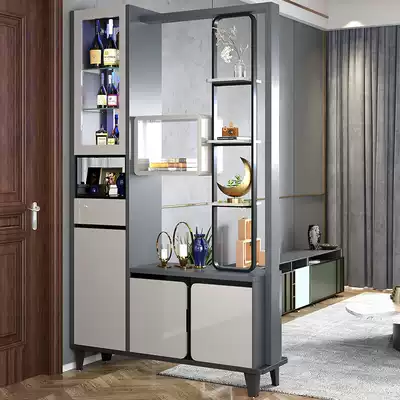 Entry door Hall Cabinet integrated partition wine cabinet modern simple living room entrance shoe cabinet decoration screen Hall Cabinet