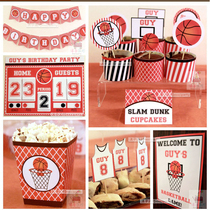 Basketball theme Boy party Birthday party Dessert table background wall poster decoration decoration supplies Custom name
